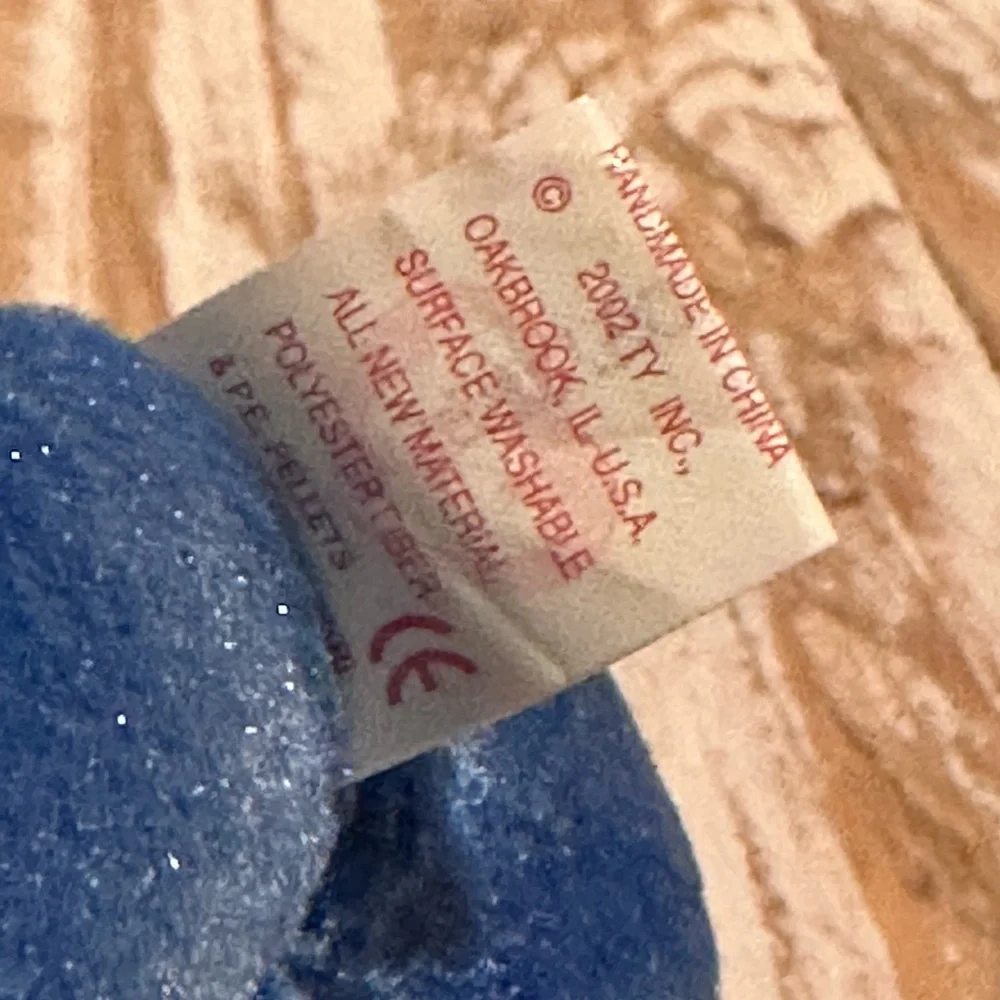 Blue Party Bear with Colorful Hat